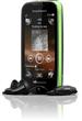 Sony Ericsson Mix Walkman (WT13) Black - Green band on Black Phone